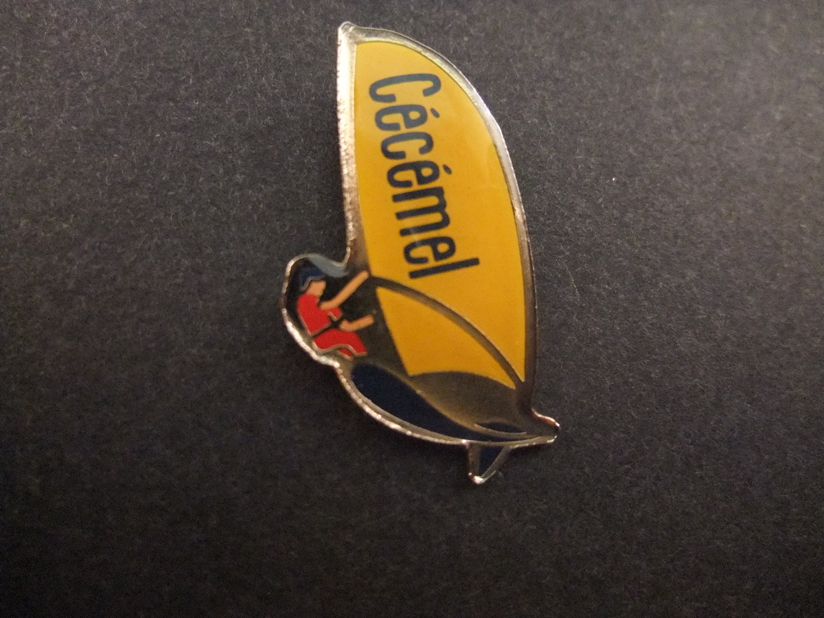 Cécémel chocomel ( Nutricia) België windsurfer